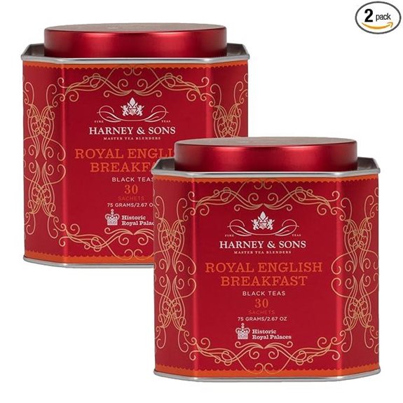 Harney & Sons Royal English Breakfast Tea (60 Sachets)