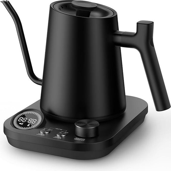 Silonn Gooseneck Kettle 0.9L 7 Presets LED Timer