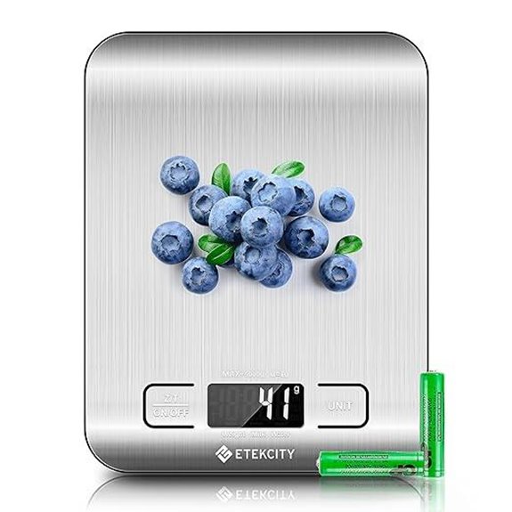 Etekcity Digital Kitchen Scale (304 Stainless Steel)