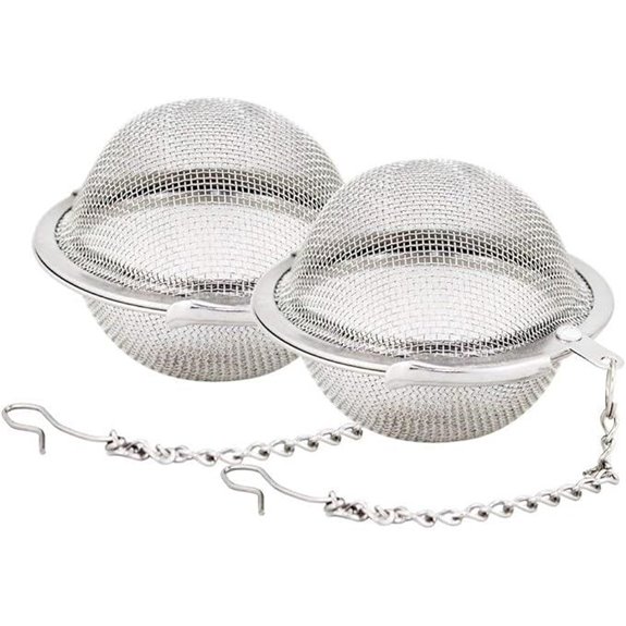 Stainless Steel Tea Ball Infuser (2-Pack) 2.1