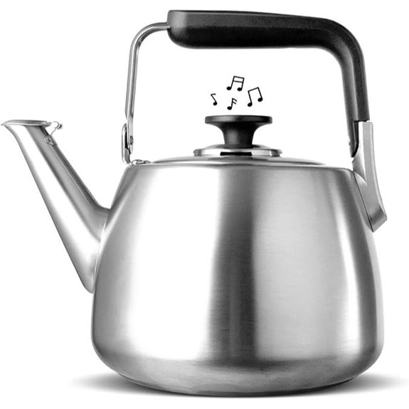Whistling Tea Kettle with Thick Durable Body