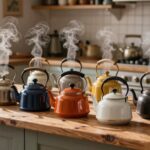 stylish cast iron kettles