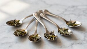 stylish tea infuser spoons