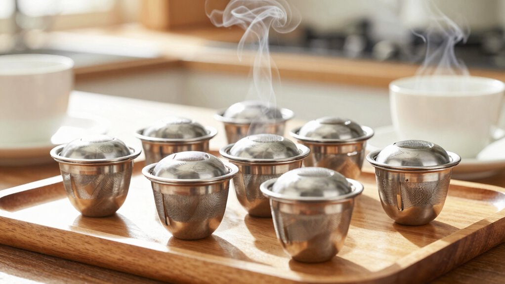 top stainless steel infusers