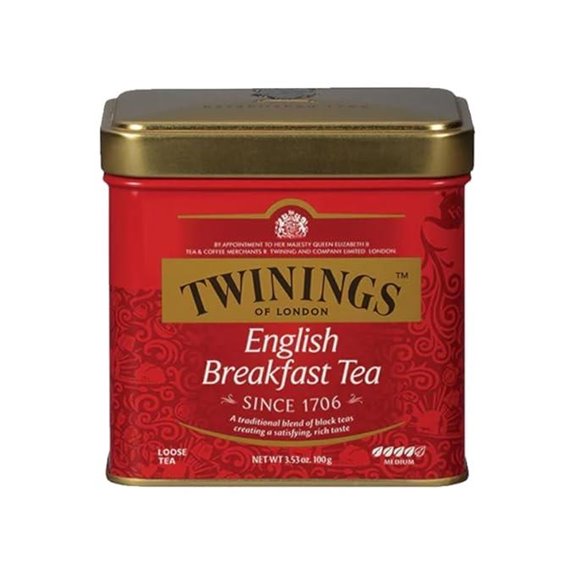 Twinings English Breakfast Loose Black Tea (3.53 oz)