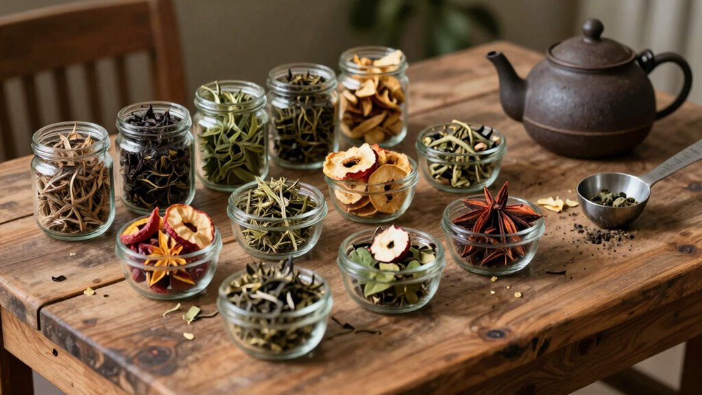 create custom tea blends