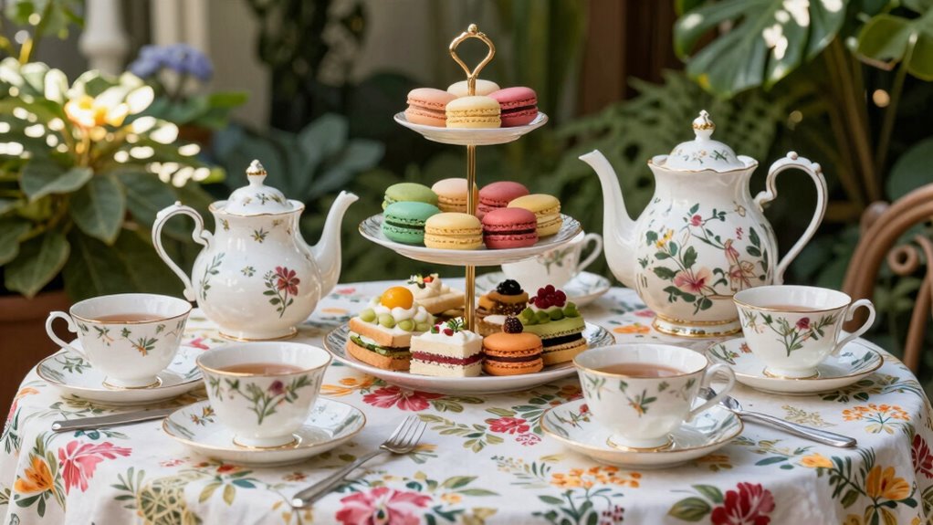 creative personalized tea party