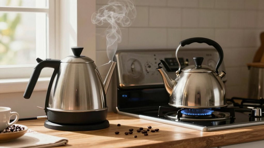 electric vs stovetop kettles