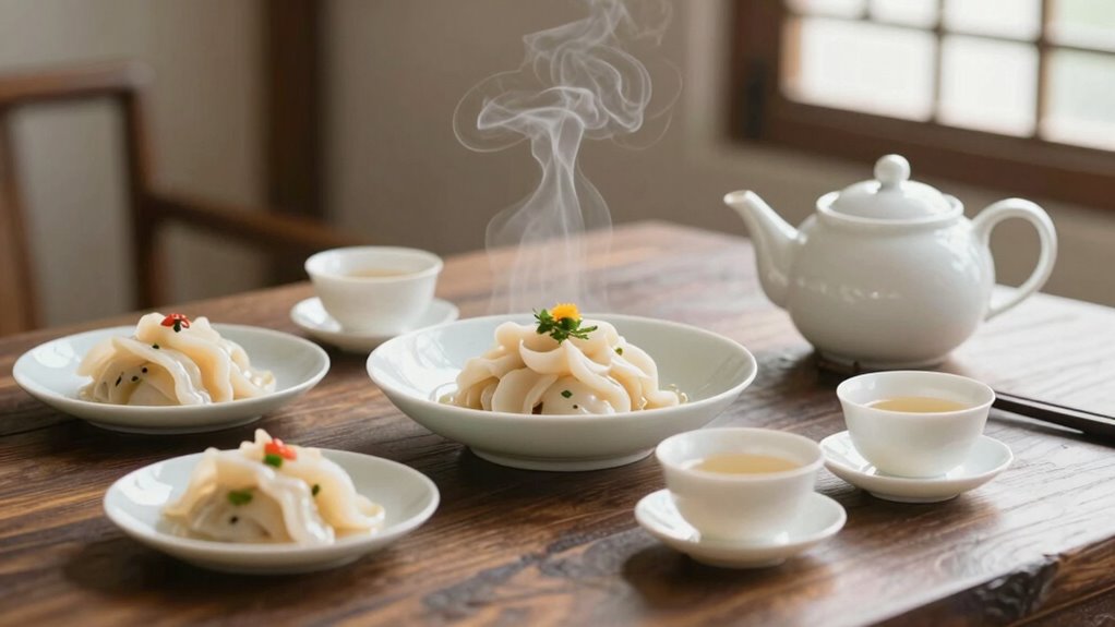 elegant pairings with white tea
