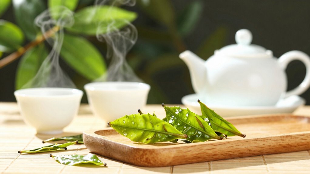 high quality tea leaves infusions