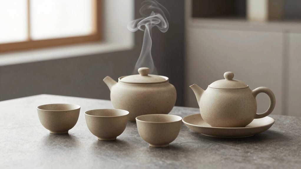 mindful tea brewing practice