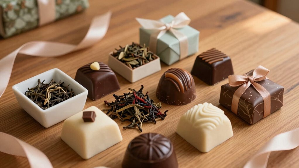 personalized tea and chocolate gifts
