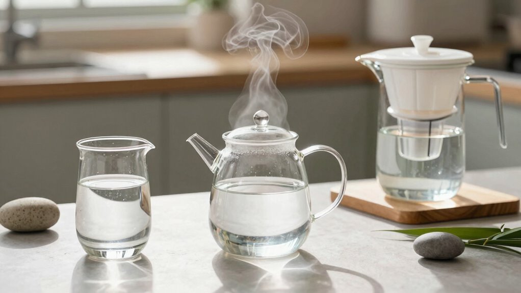 purified water for tea