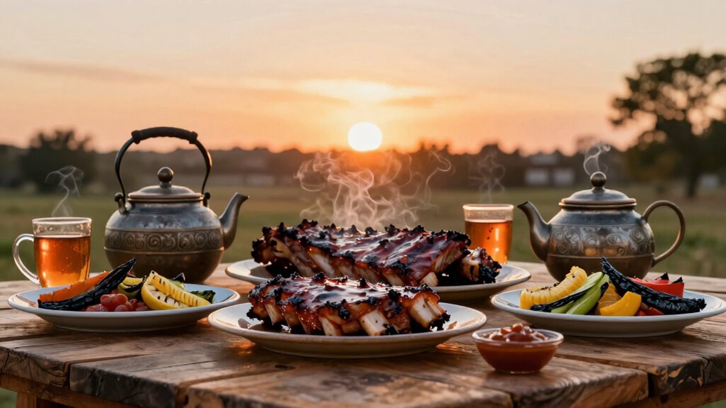 smoky flavors enhance pairing