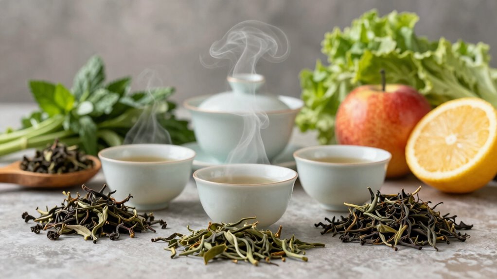 tea enhances gut health