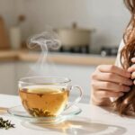 tea promotes healthy hair